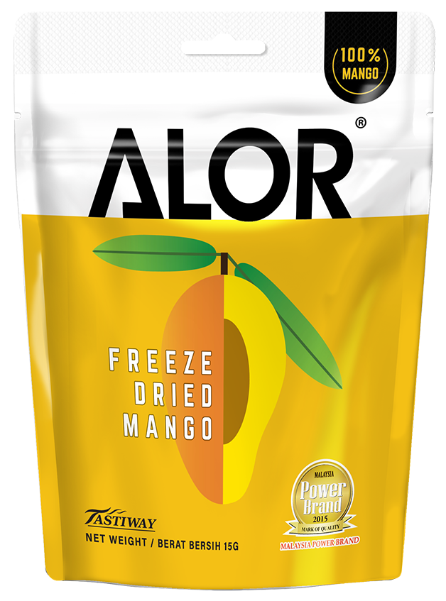 Freeze Dried Mango 15gm Happy Fruits (Happy Group Pte Ltd)