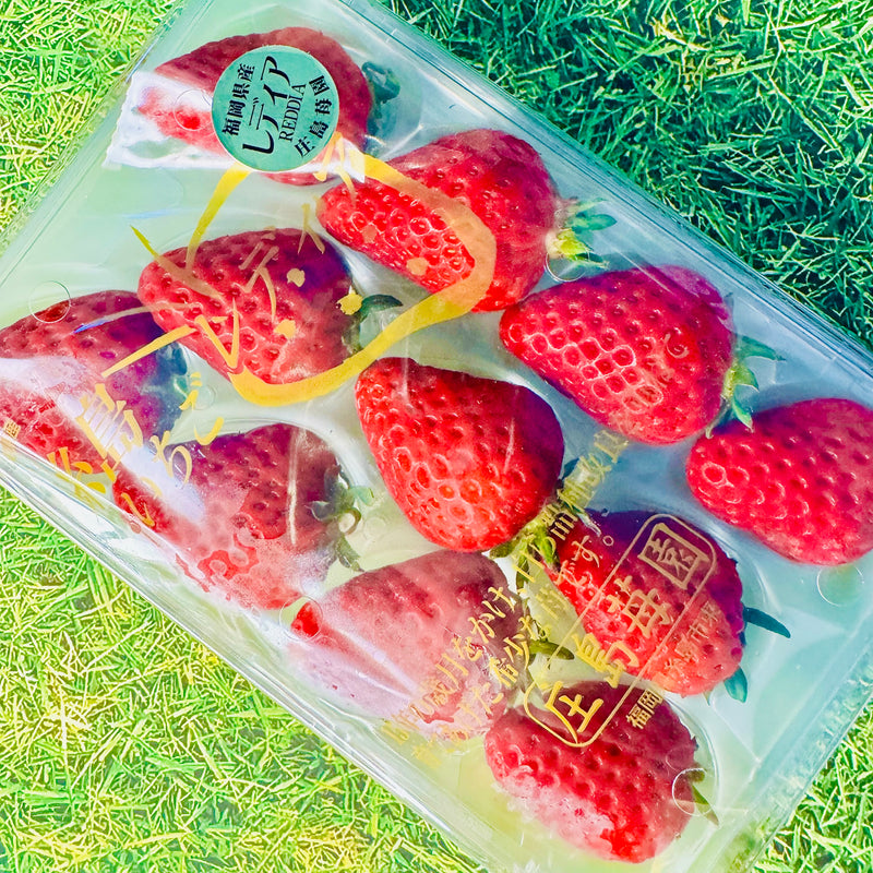 Air-flown Japan Fukuoka Reddia strawberries
