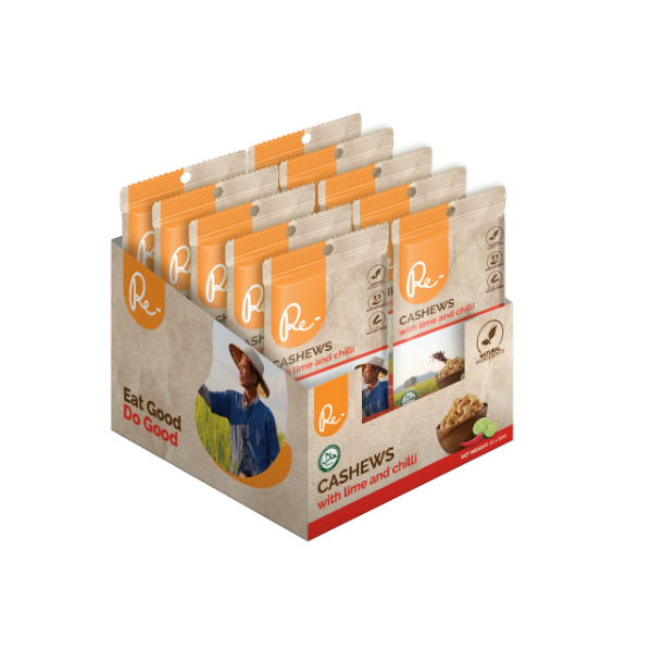 Cashew Nuts with Chili and Lime Happy Fruits (Happy Group Pte Ltd)