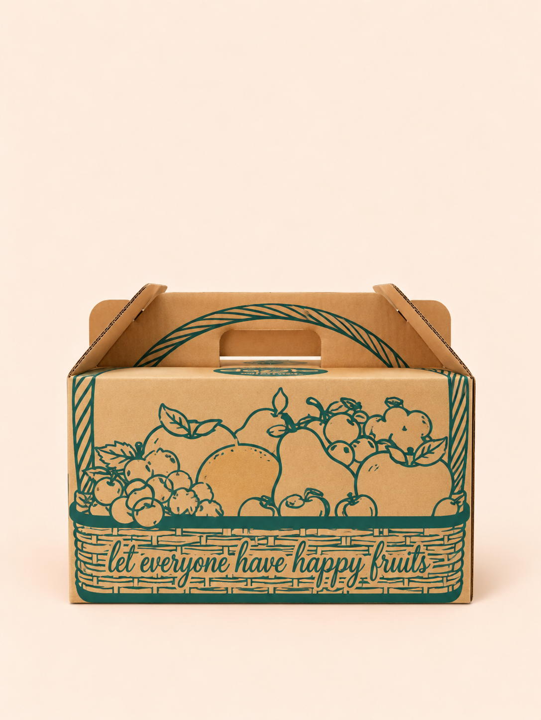 Happy Fruit Brown Box