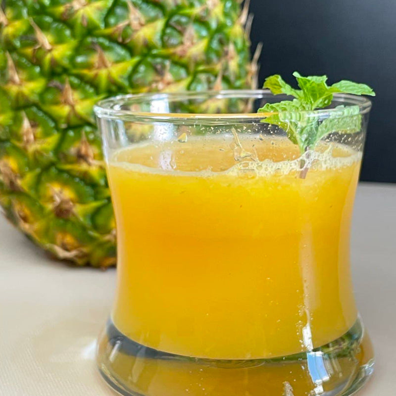 Minty Pineapple Orange Juice